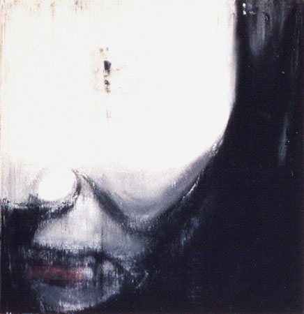 'Close Up' oil on canvas 41x41cm 2003