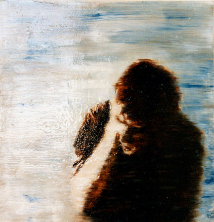 'Shadow' Oil on board 30 x 30 cm  2003