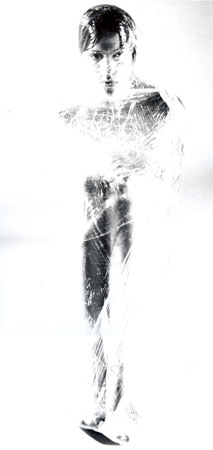 Wrapped series 2001 Silver gelatin print
