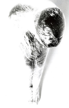 'Wrapped' series 2001 Silver gelatin print
