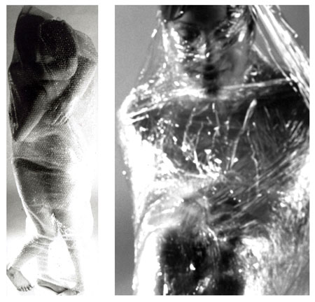 'Wrapped' series 2001 Silver gelatin print
