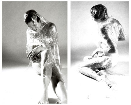'Wrapped' series 2001 Silver gelatin prints