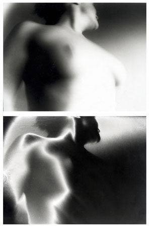2002 Silver gelatin prints (left print solarised)